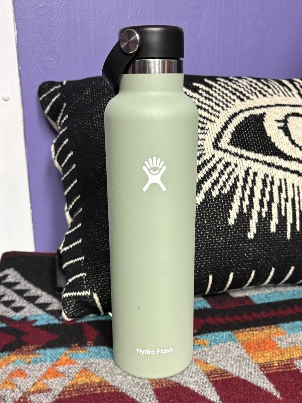 Hydro Flask 24oz Sage Green Standard Mouth Bottle